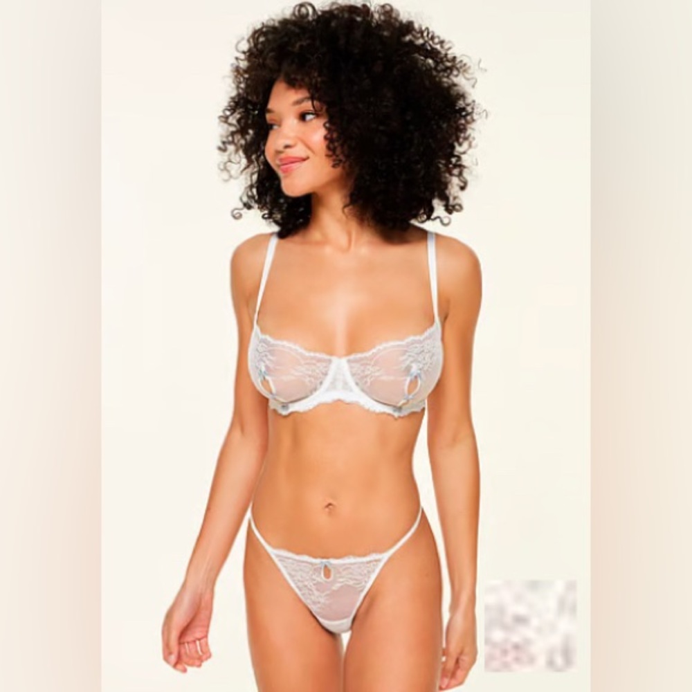 NWT Adore Me Margeaux 38DDD/38F Balconette bra and large thong